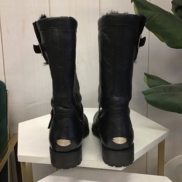 Jimmy Choo Bike Leather Boot - Picture 5 of 7